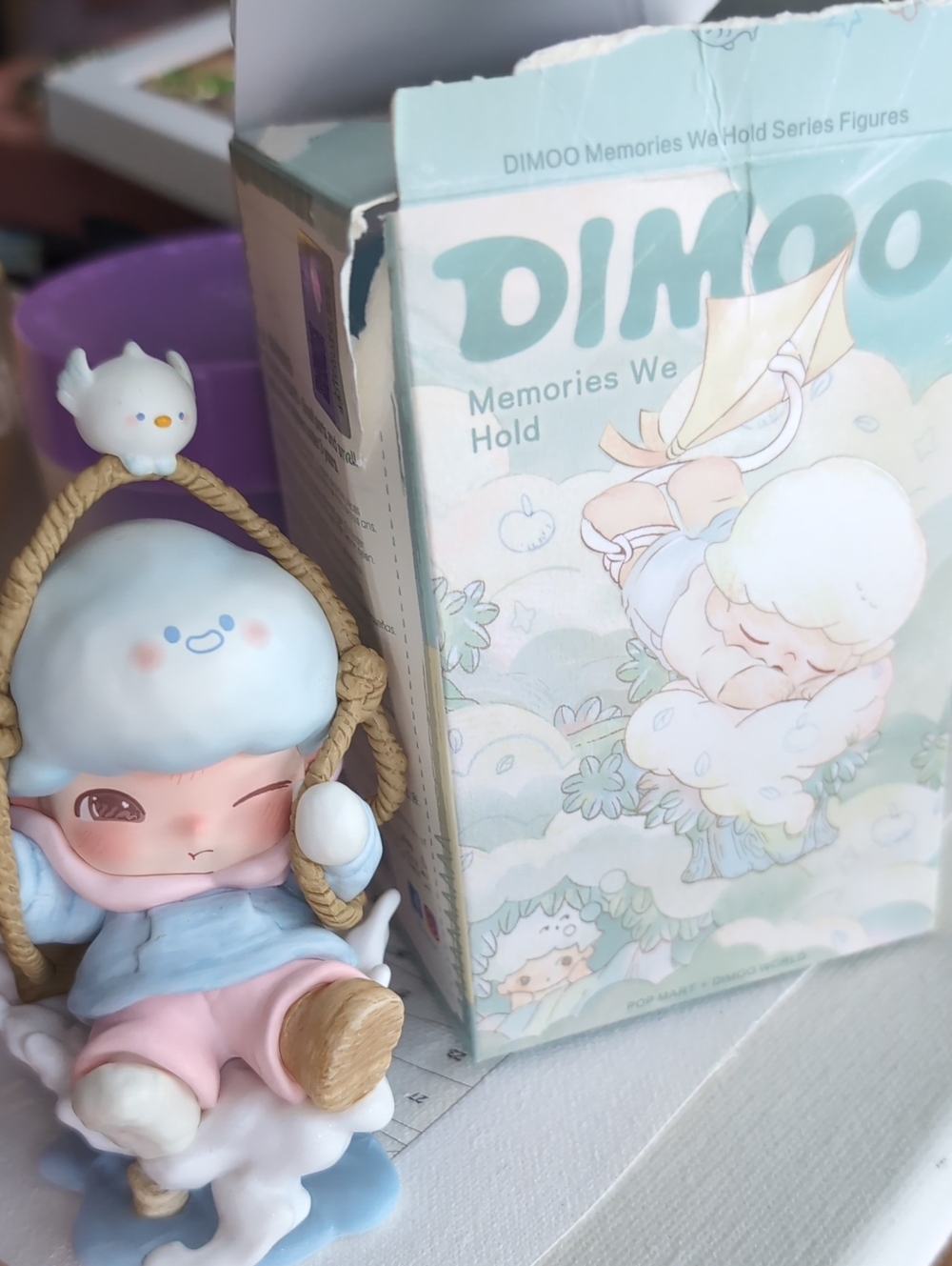 🌟 New 'Dimoo' Memories We Hold Series Designer 'Snow Bird' Figure